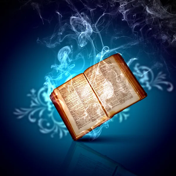 Magic book — Stock Photo, Image