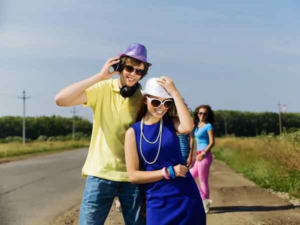 Pareja joven — Foto de Stock