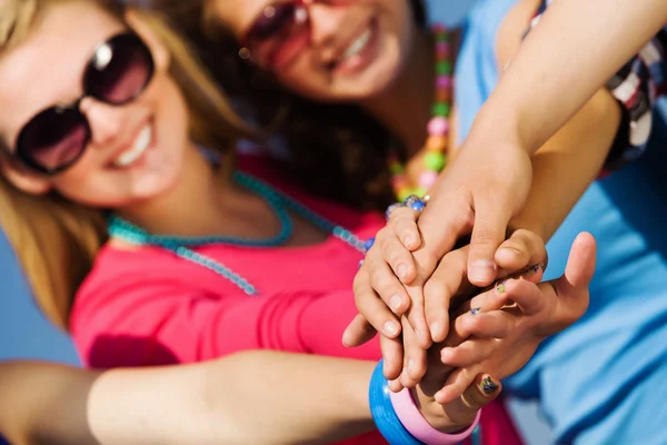 Gesto de amistad — Foto de Stock