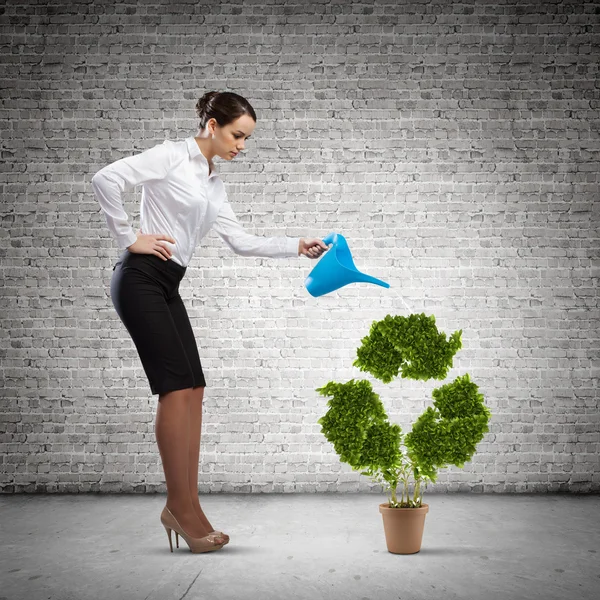 Conceito de reciclagem — Fotografia de Stock