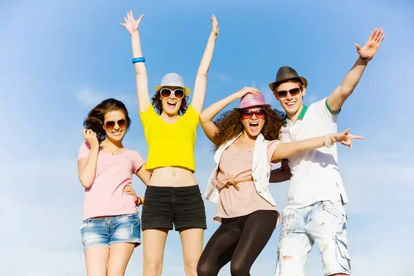 Group of youths — Stock Photo, Image