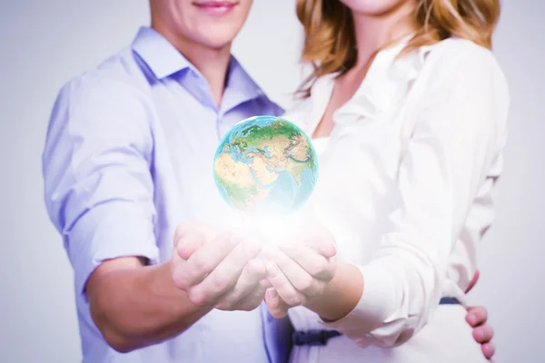 Young happy couple — Stock Photo, Image