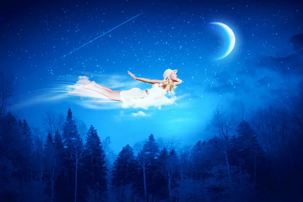 Night dreaming — Stock Photo, Image