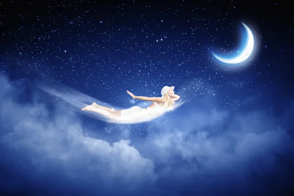 Night dreaming — Stock Photo, Image