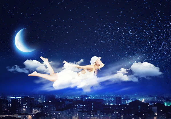 Night dreaming — Stock Photo, Image