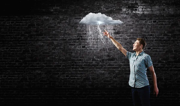 Laat het regenen — Stockfoto