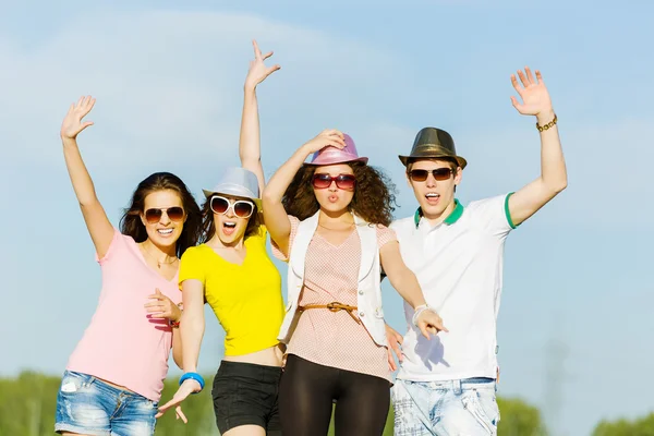 Group of youths — Stock Photo, Image