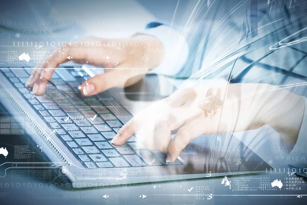 Businesswoman at work — Stock Photo, Image