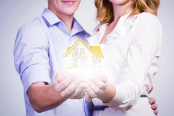 Young happy couple — Stock Photo, Image