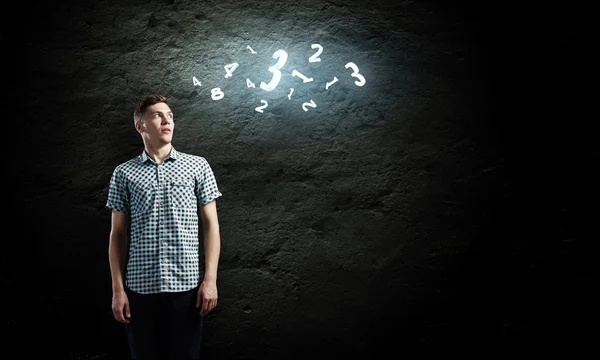 Reckoning man — Stock Photo, Image