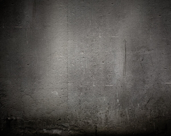 Abstract background image of dark cement wall