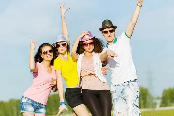 Group of youths — Stock Photo, Image