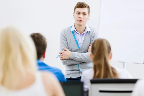 Professor na aula — Fotografia de Stock