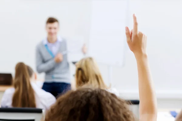 Profesor en la lección — Foto de Stock