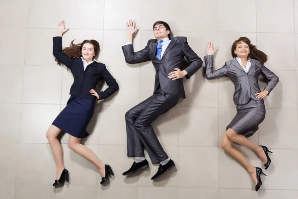 Funny businesspeople — Stock Photo, Image