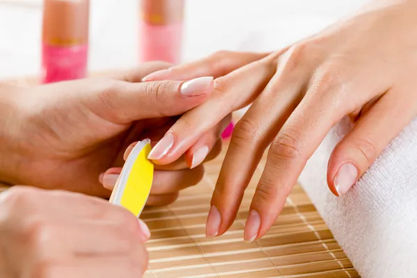 Woman at beauty salon — Stock Photo, Image