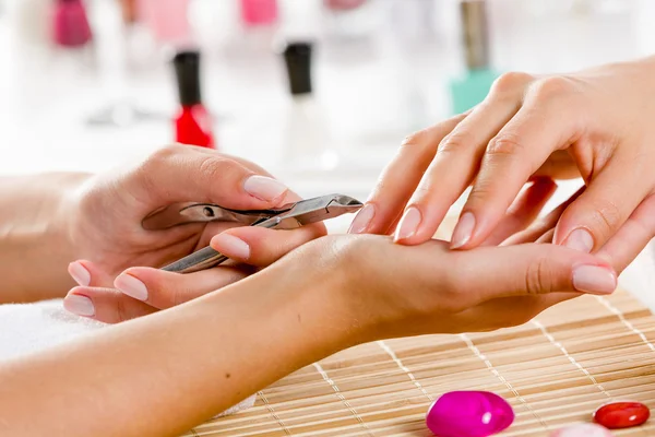 Woman at beauty salon — Stock Photo, Image