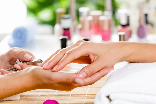 Woman at beauty salon — Stock Photo, Image