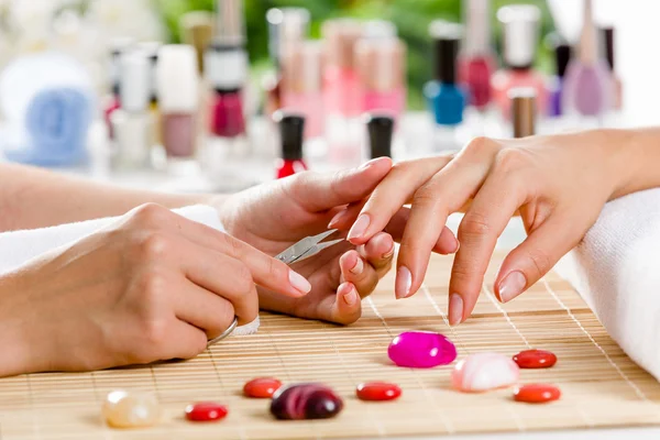 Mujer en el salón de belleza —  Fotos de Stock