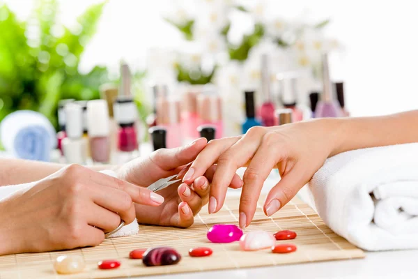 Mujer en el salón de belleza —  Fotos de Stock