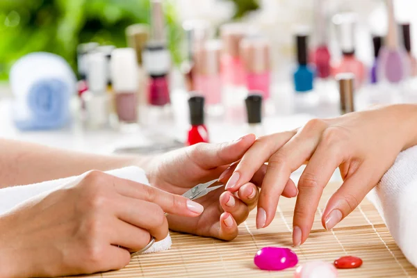 Woman at beauty salon — Stock Photo, Image