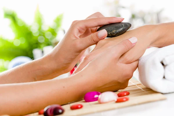 Woman at beauty salon — Stock Photo, Image