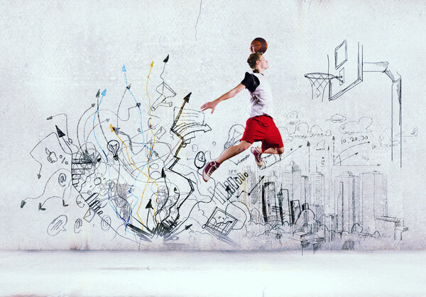 Баскетболист
