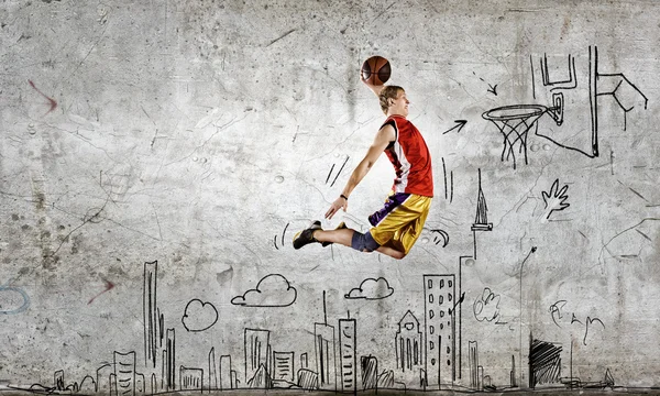 Koszykarz — Zdjęcie stockowe
