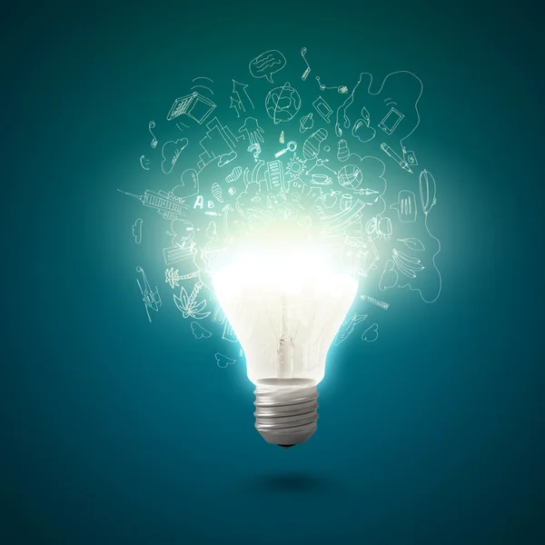 Bright idea — Stock Photo, Image