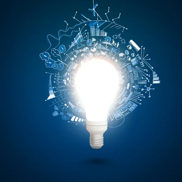 Idea brillante — Foto Stock