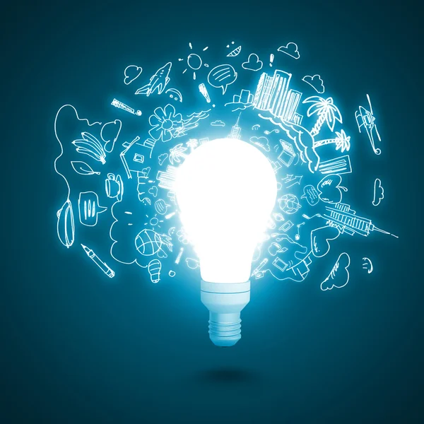 Idea brillante — Foto Stock