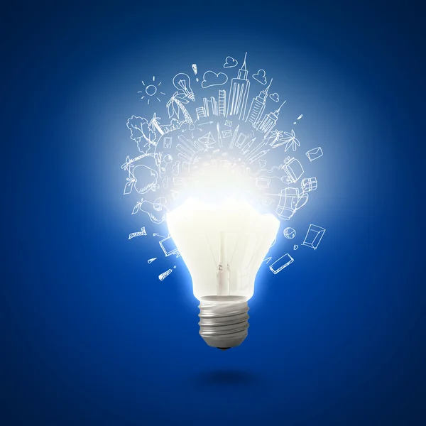 Bright idea — Stock Photo, Image