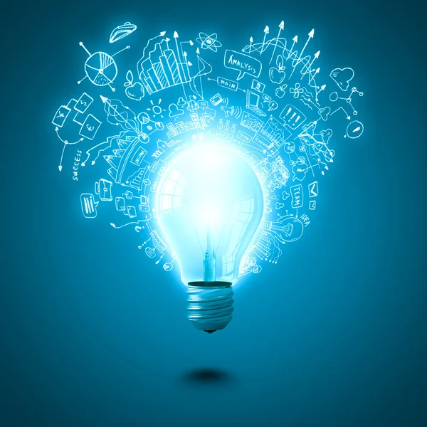 Bright idea — Stock Photo, Image