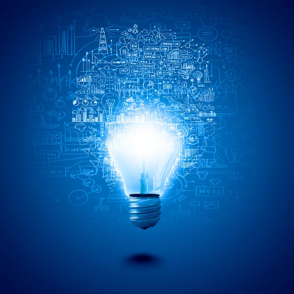 Bright idea — Stock Photo, Image