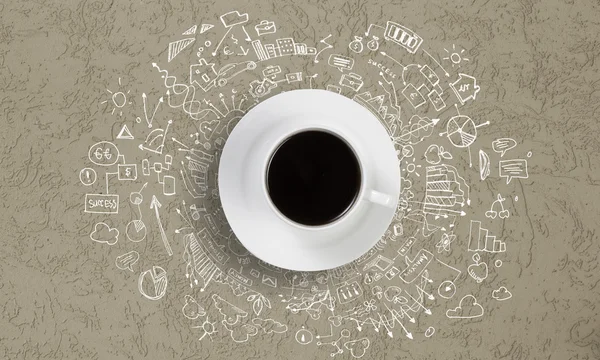 Ora del caffè — Foto Stock