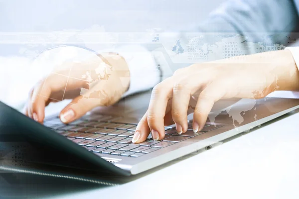 Businesswoman at work — Stock Photo, Image