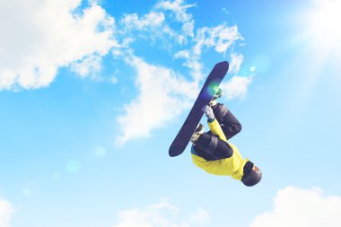 snowboard olarak atlama