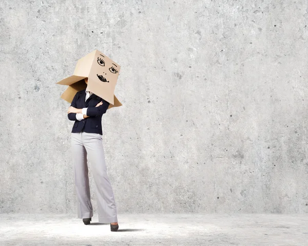 Nascondere il viso — Foto Stock