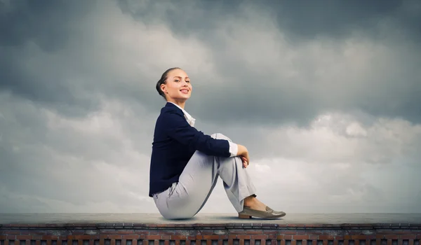 Being on top — Stock Photo, Image