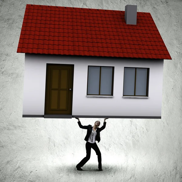 Conceito de hipoteca — Fotografia de Stock