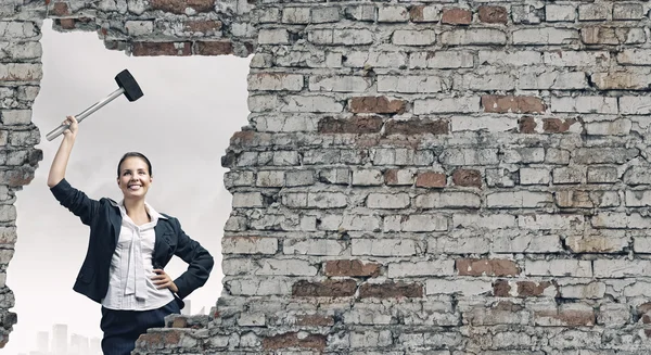 Overwinnen van uitdagingen — Stockfoto