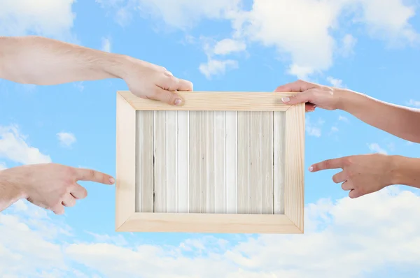 Quadro em branco — Fotografia de Stock