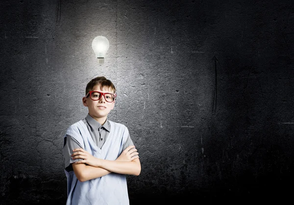 Little genius — Stock Photo, Image