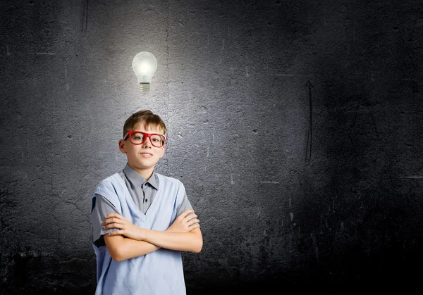 Little genius — Stock Photo, Image