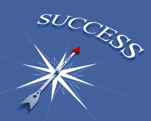 Compass of success — Stock Photo, Image