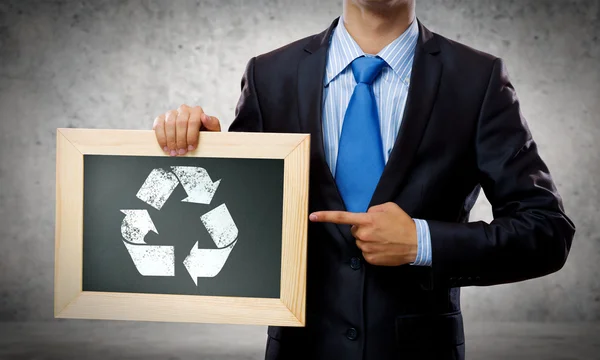 Recycling-Konzept — Stockfoto