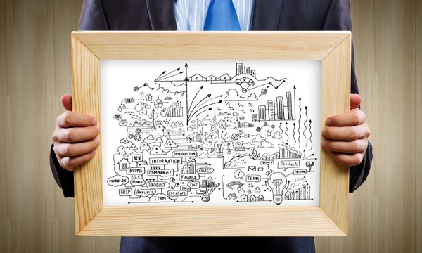 Unternehmensstrategie — Stockfoto