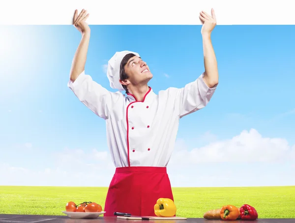 Man cook — Stock Photo, Image