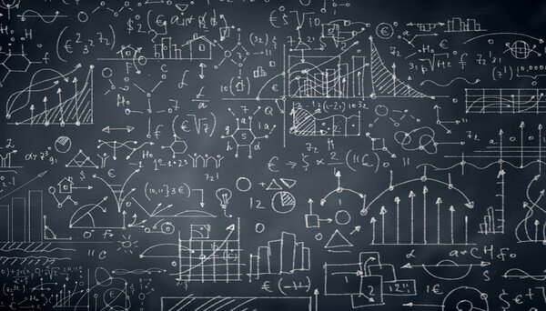 Рисунок на доске
