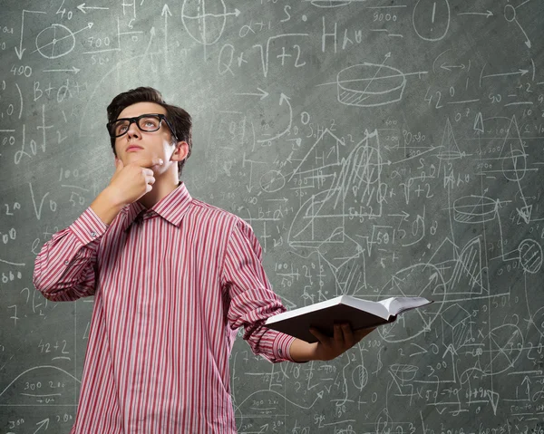 Young erudite — Stock Photo, Image